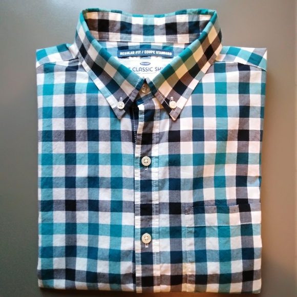 OLD NAVY the classic shirt men's long sleeves - Picture 1 of 4
